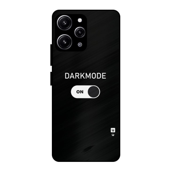 My Darkmode On Glass Back Case for Redmi 12 4G