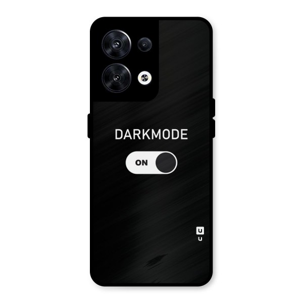 My Darkmode On Metal Back Case for Oppo Reno8 5G
