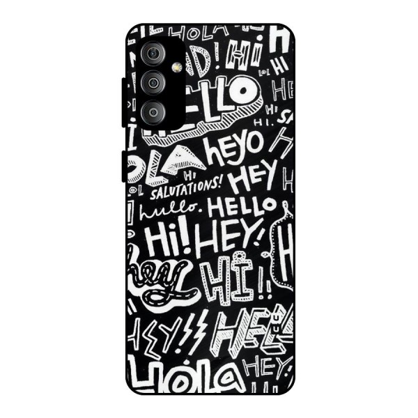 My Friend Metal Back Case for Galaxy F23
