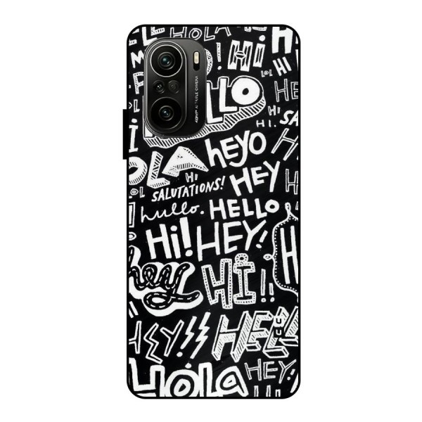 My Friend Metal Back Case for Mi 11X Pro