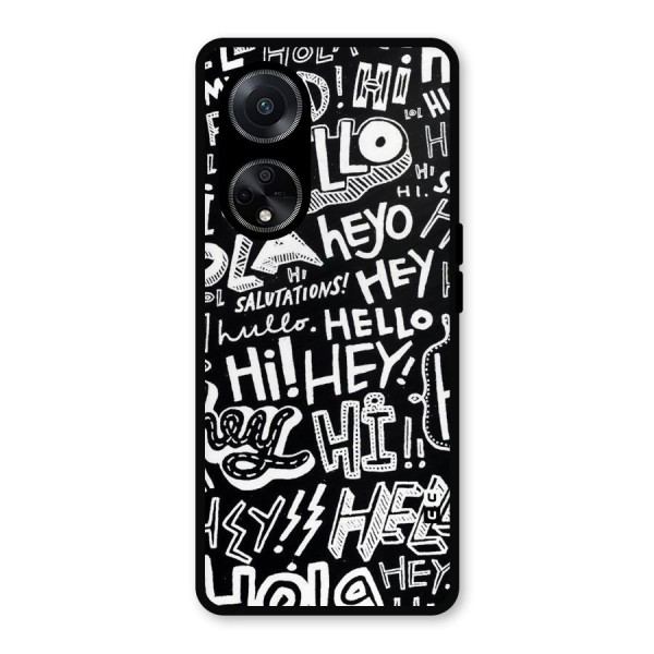 My Friend Metal Back Case for Oppo F23