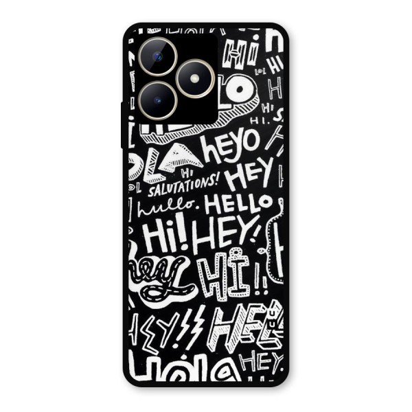 My Friend Metal Back Case for Realme Narzo N53