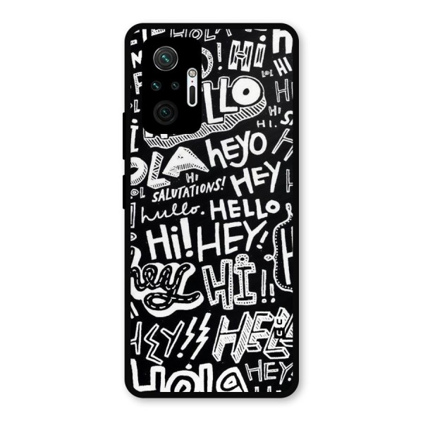 My Friend Metal Back Case for Redmi Note 10 Pro Max