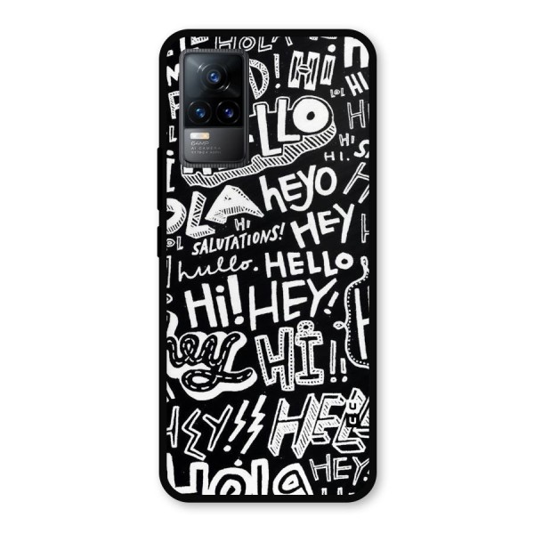 My Friend Metal Back Case for Vivo Y73