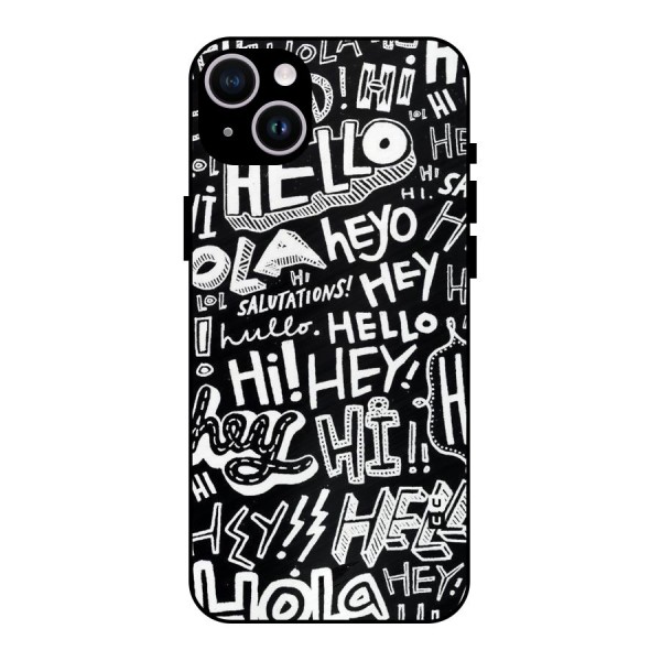 My Friend Metal Back Case for iPhone 14 Plus