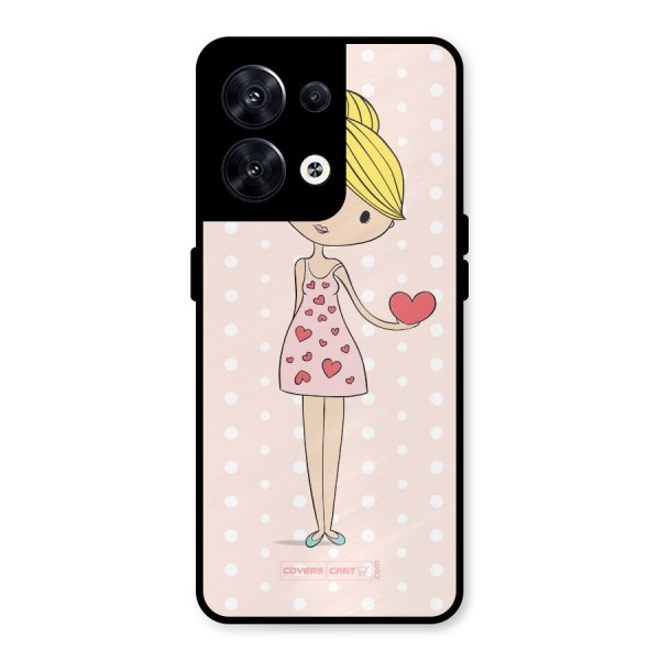 My Innocent Heart Metal Back Case for Oppo Reno8 5G