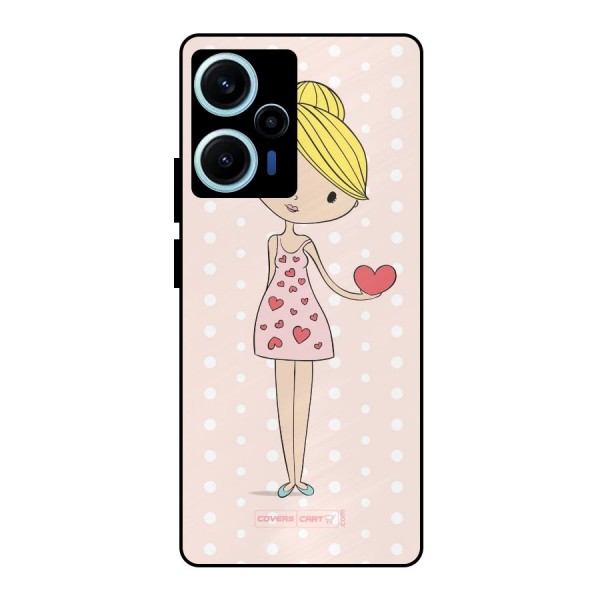My Innocent Heart Metal Back Case for Poco F5