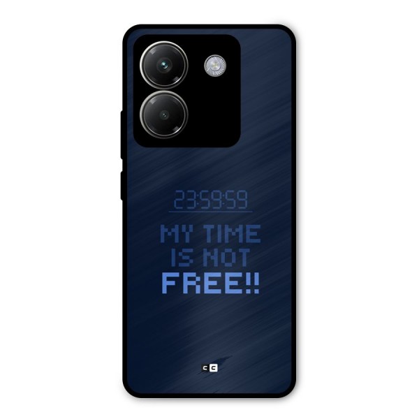 My Time Metal Back Case for Poco M7 Pro 5G