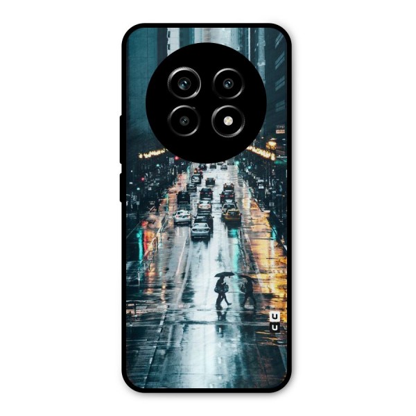 NY Streets Rainy Metal Back Case for Realme 13 Pro