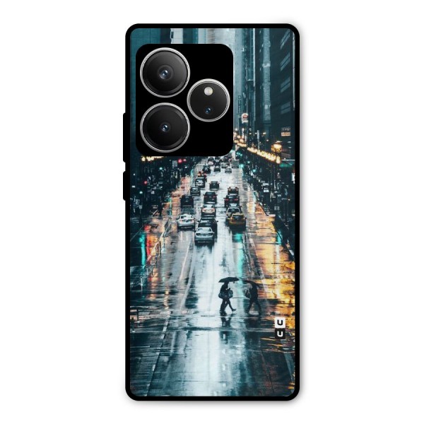NY Streets Rainy Metal Back Case for Realme GT 6