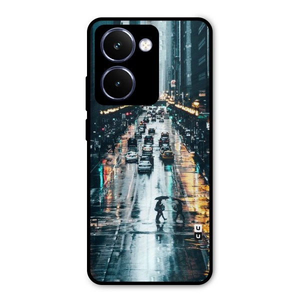 NY Streets Rainy Metal Back Case for Realme P3 Ultra
