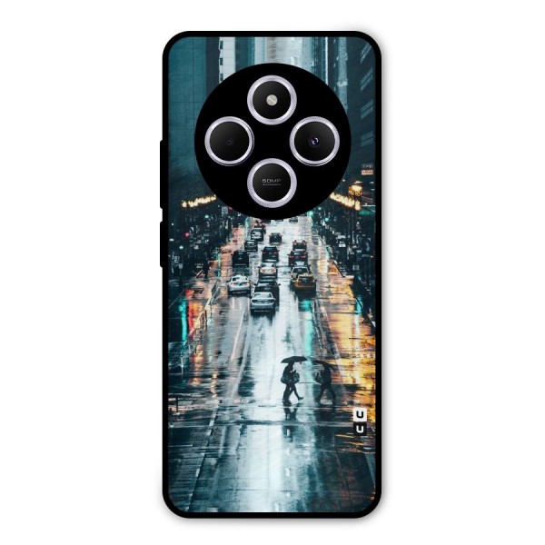 NY Streets Rainy Metal Back Case for Redmi A4