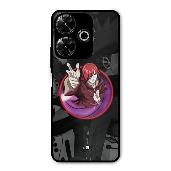 Nagato Uzumaki Metal Back Case for Poco M6 Plus