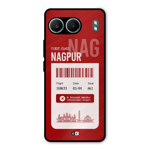 Nagpur Boarding Pass Metal Back Case for OnePlus Nord 4