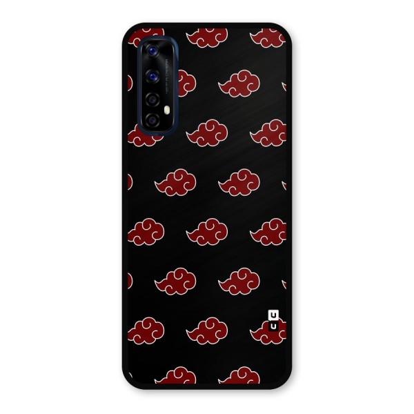 Naruto Akatsuki Pattern Metal Back Case for Realme 7