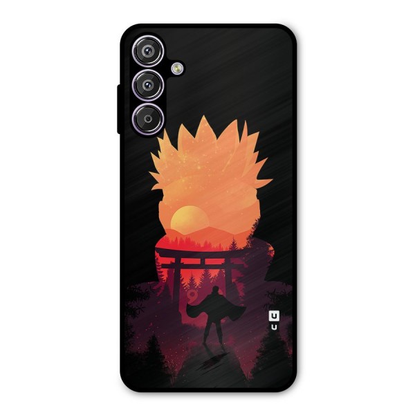 Naruto Anime Sunset Art Metal Back Case for Galaxy F15