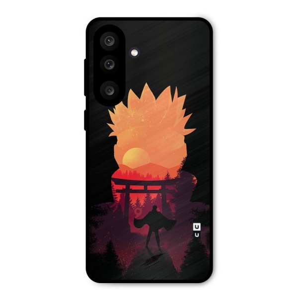 Naruto Anime Sunset Art Metal Back Case for Galaxy M56