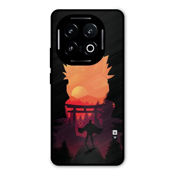 Naruto Anime Sunset Art Metal Back Case for iQOO 13