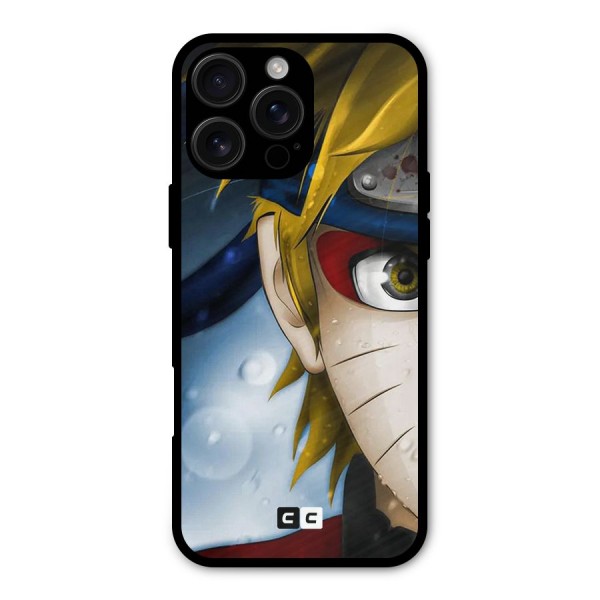 Naruto Facing Metal Back Case for iPhone 16 Pro Max