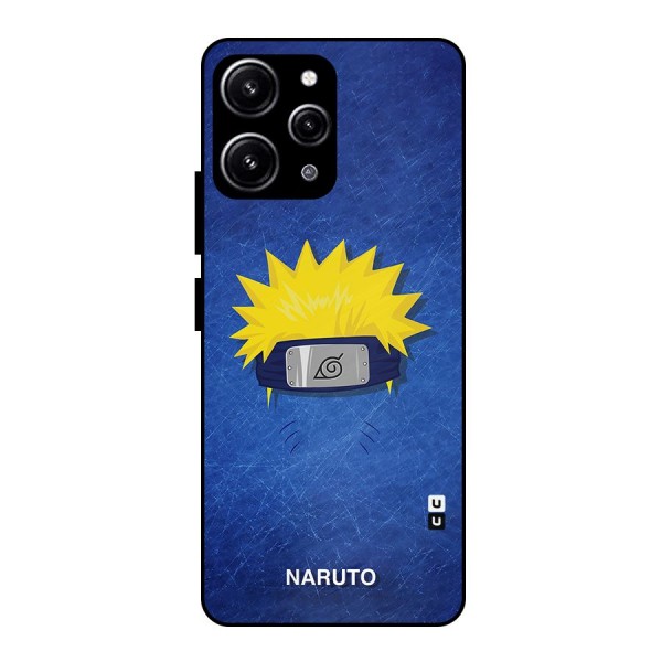 Naruto Headband Minimal Glass Back Case for Redmi 12 4G