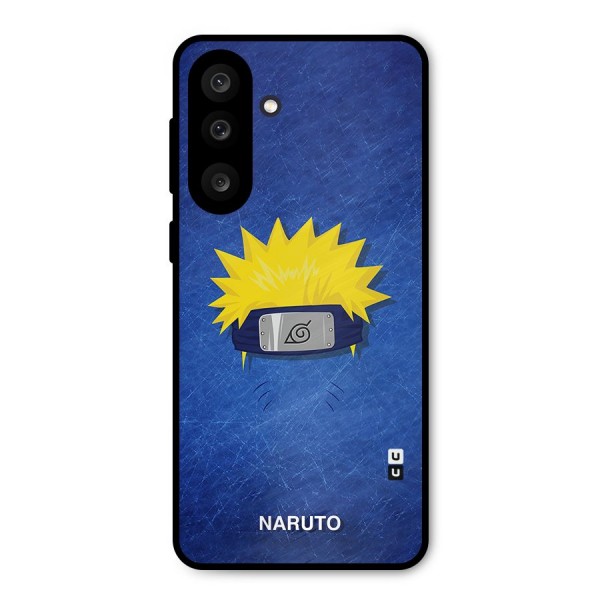 Naruto Headband Minimal Metal Back Case for Galaxy M56