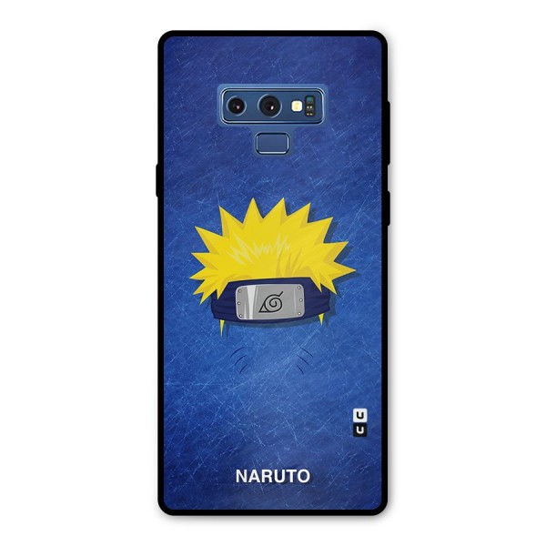Naruto Headband Minimal Metal Back Case for Galaxy Note 9