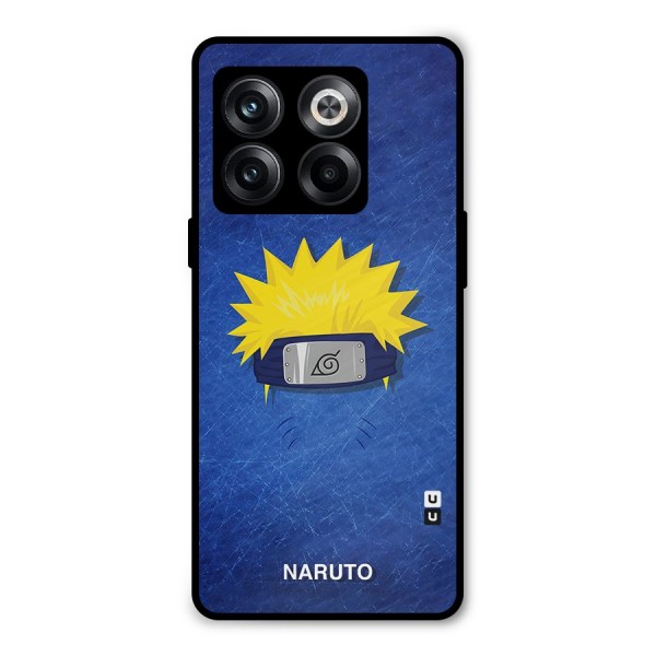 Naruto Headband Minimal Metal Back Case for OnePlus 10T