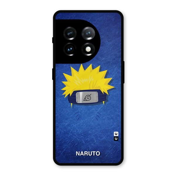 Naruto Headband Minimal Metal Back Case for OnePlus 11
