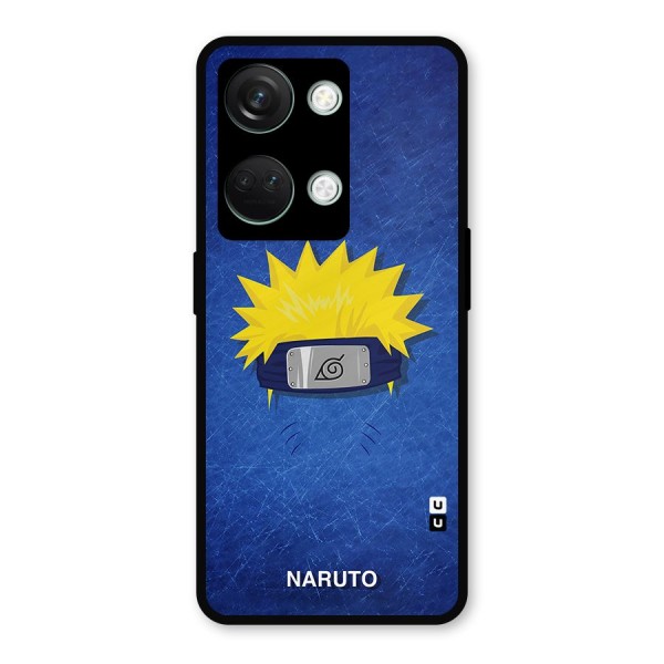 Naruto Headband Minimal Metal Back Case for OnePlus Nord 3