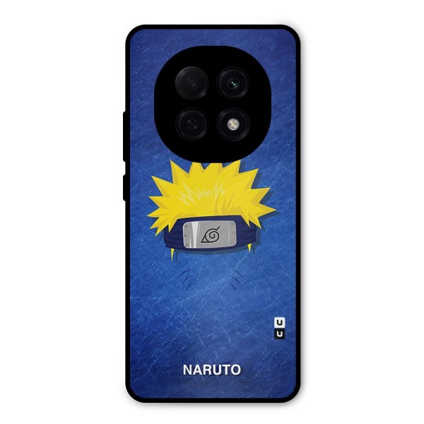 Naruto Headband Minimal Metal Back Case for Oppo F29 Pro