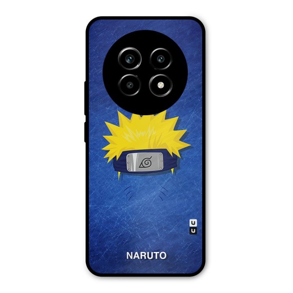 Naruto Headband Minimal Metal Back Case for Realme 13 Pro