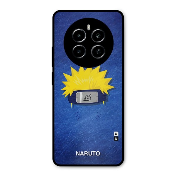 Naruto Headband Minimal Metal Back Case for Realme P1