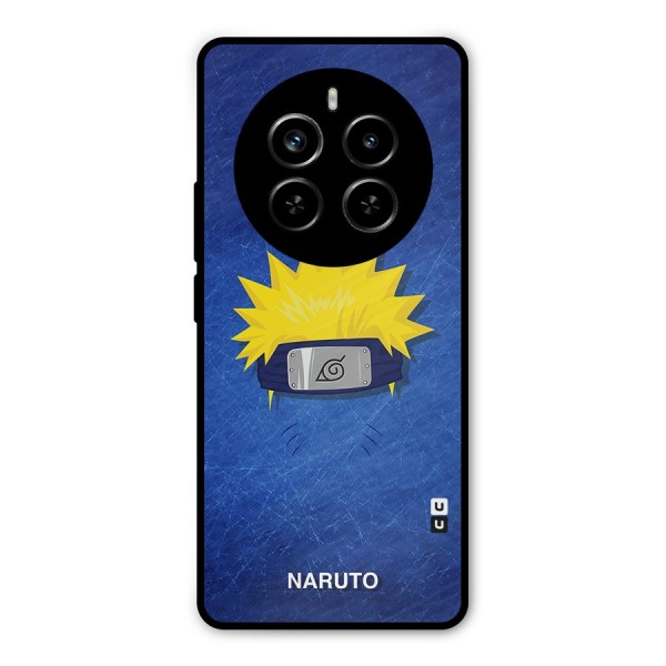 Naruto Headband Minimal Metal Back Case for Realme P1 Pro