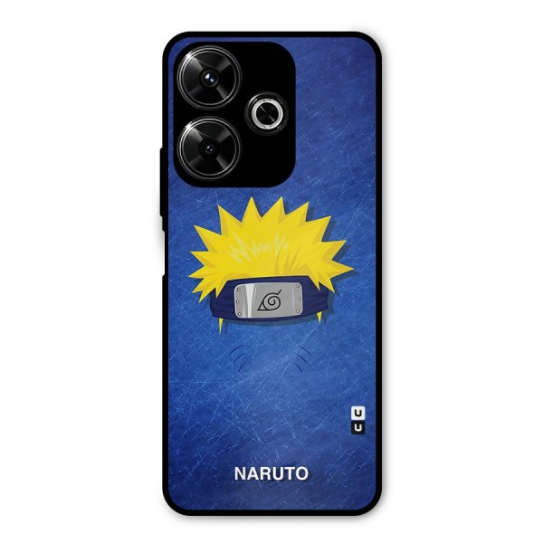 Naruto Headband Minimal Metal Back Case for Redmi 13 5G