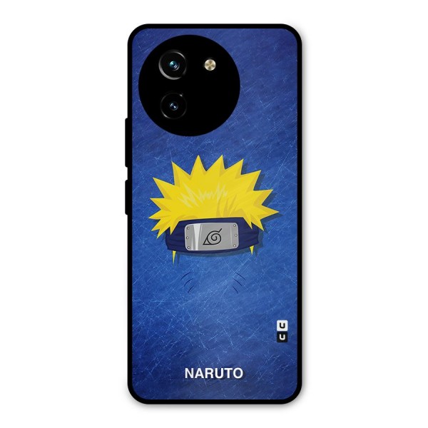 Naruto Headband Minimal Metal Back Case for Vivo T3x