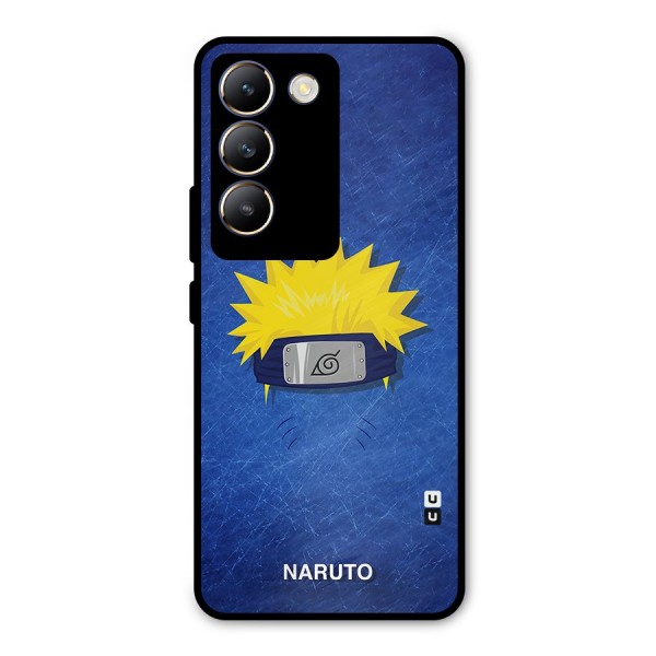Naruto Headband Minimal Metal Back Case for Vivo Y200e