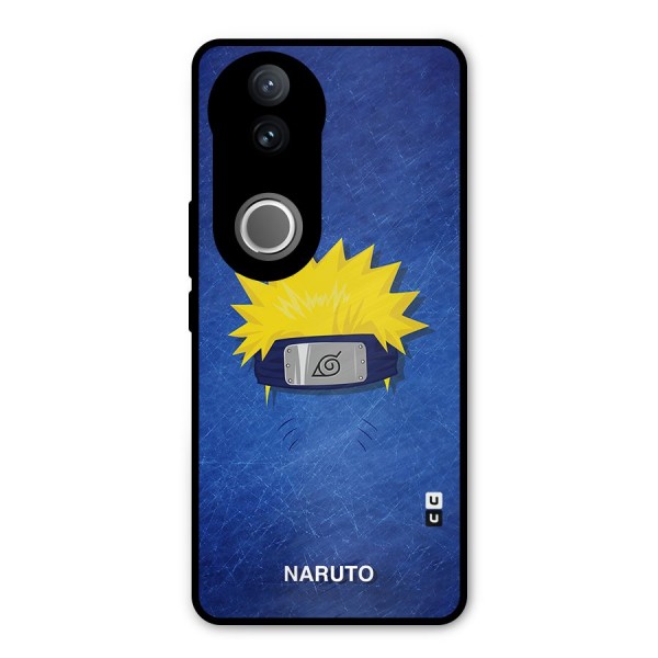 Naruto Headband Minimal Metal Back Case for iQOO Z10R