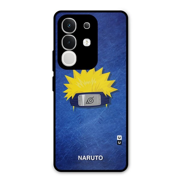 Naruto Headband Minimal Metal Back Case for iQOO Z10x
