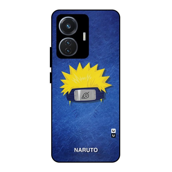 Naruto Headband Minimal Metal Back Case for iQOO Z6 44W