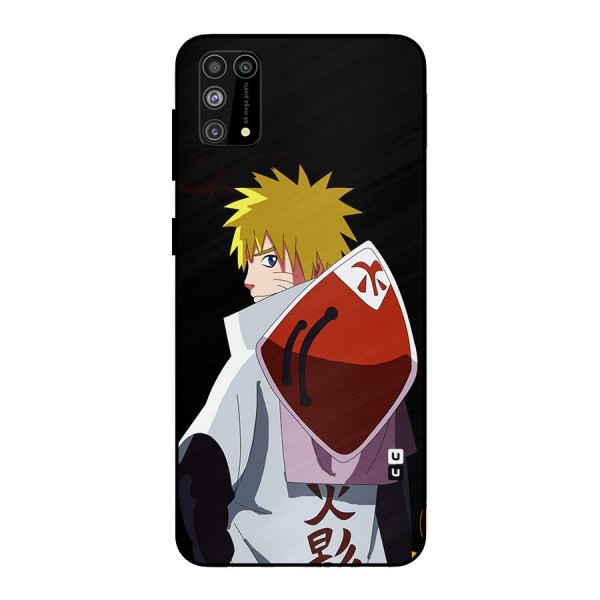 Naruto Hokage Metal Back Case for Galaxy M31