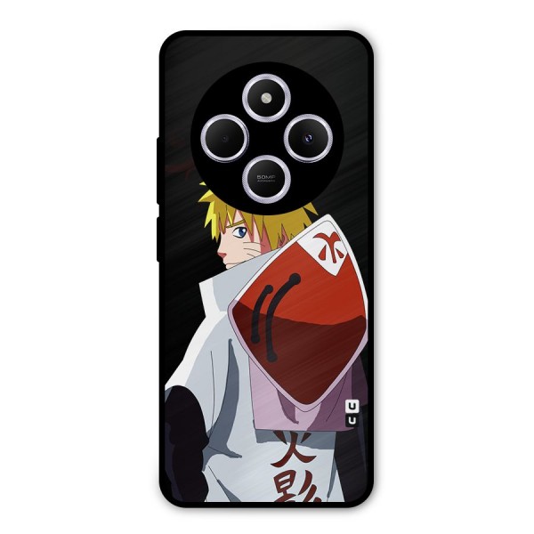 Naruto Hokage Metal Back Case for Poco C75 5G