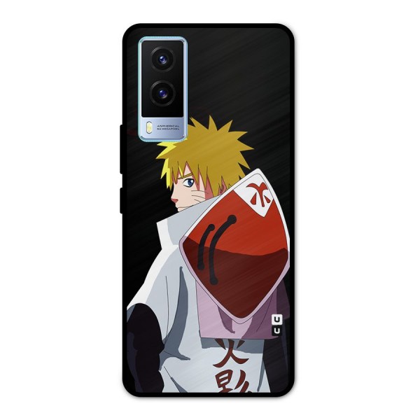 Naruto Hokage Metal Back Case for Vivo V21e 5G