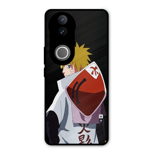 Naruto Hokage Metal Back Case for Vivo V50e