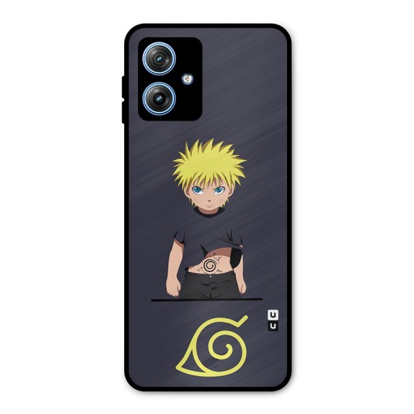 Naruto Kid Metal Back Case for Moto G54