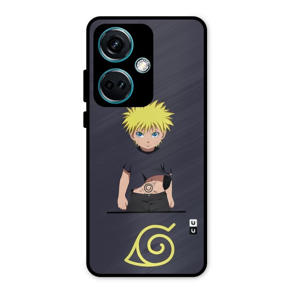 Naruto Kid Metal Back Case for OnePlus Nord CE 3 5G