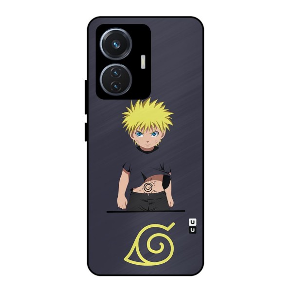 Naruto Kid Metal Back Case for iQOO Z6 44W