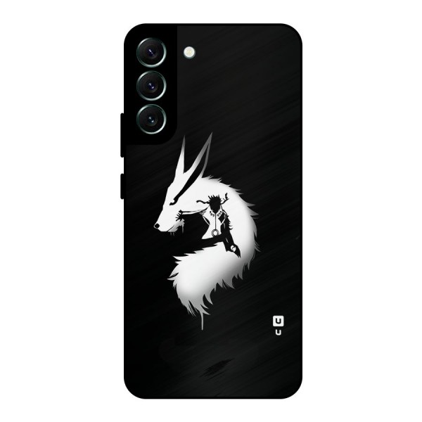 Naruto Kurama Mode Metal Back Case for Galaxy S22 Plus 5G