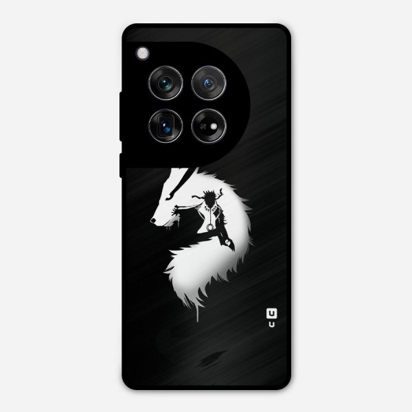 Naruto Kurama Mode Metal Back Case for OnePlus 12
