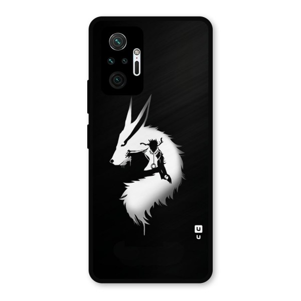 Naruto Kurama Mode Metal Back Case for Redmi Note 10 Pro