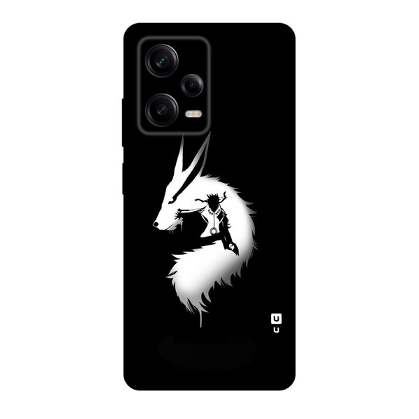 Naruto Kurama Mode Original Polycarbonate Back Case for Redmi Note 12 Pro